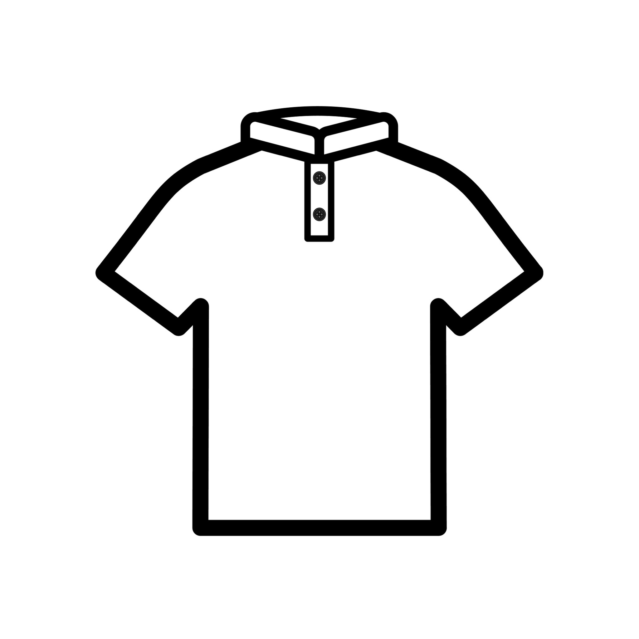 เสื้อโปโล คอจีน